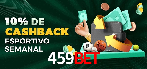 10% de bônus de cashback na 459bet